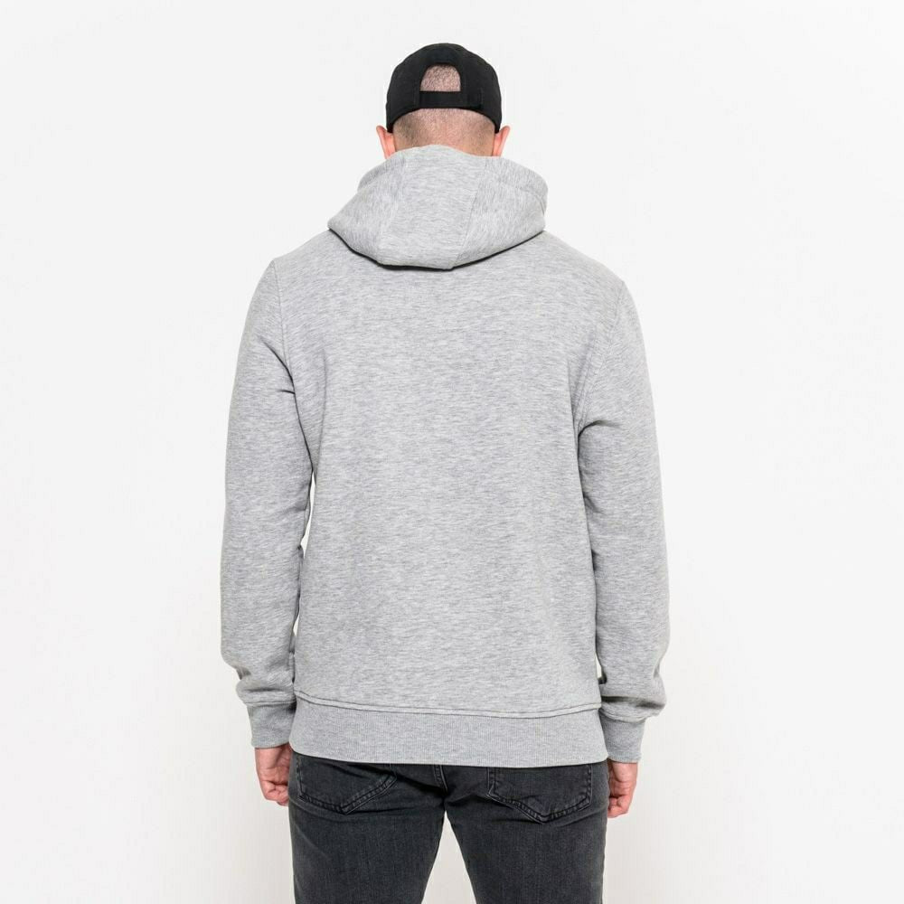 Dallas Cowboys Logo Hoodie New Era NFL Sweatshirt Grey Classic