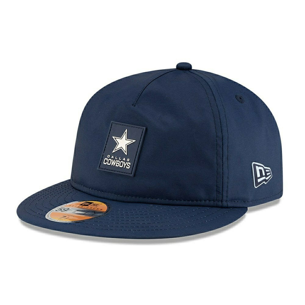 Dallas Cowboys 2025 NFL On-Field Sideline 59FIFTY A-Frame Fitted Cap Navy Fashion