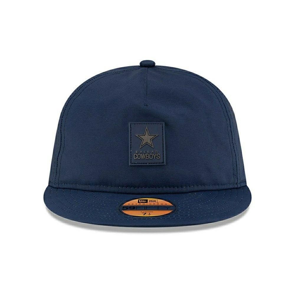 Dallas Cowboys 2025 NFL On-Field Sideline 59FIFTY A-Frame Fitted Cap Navy Fashion