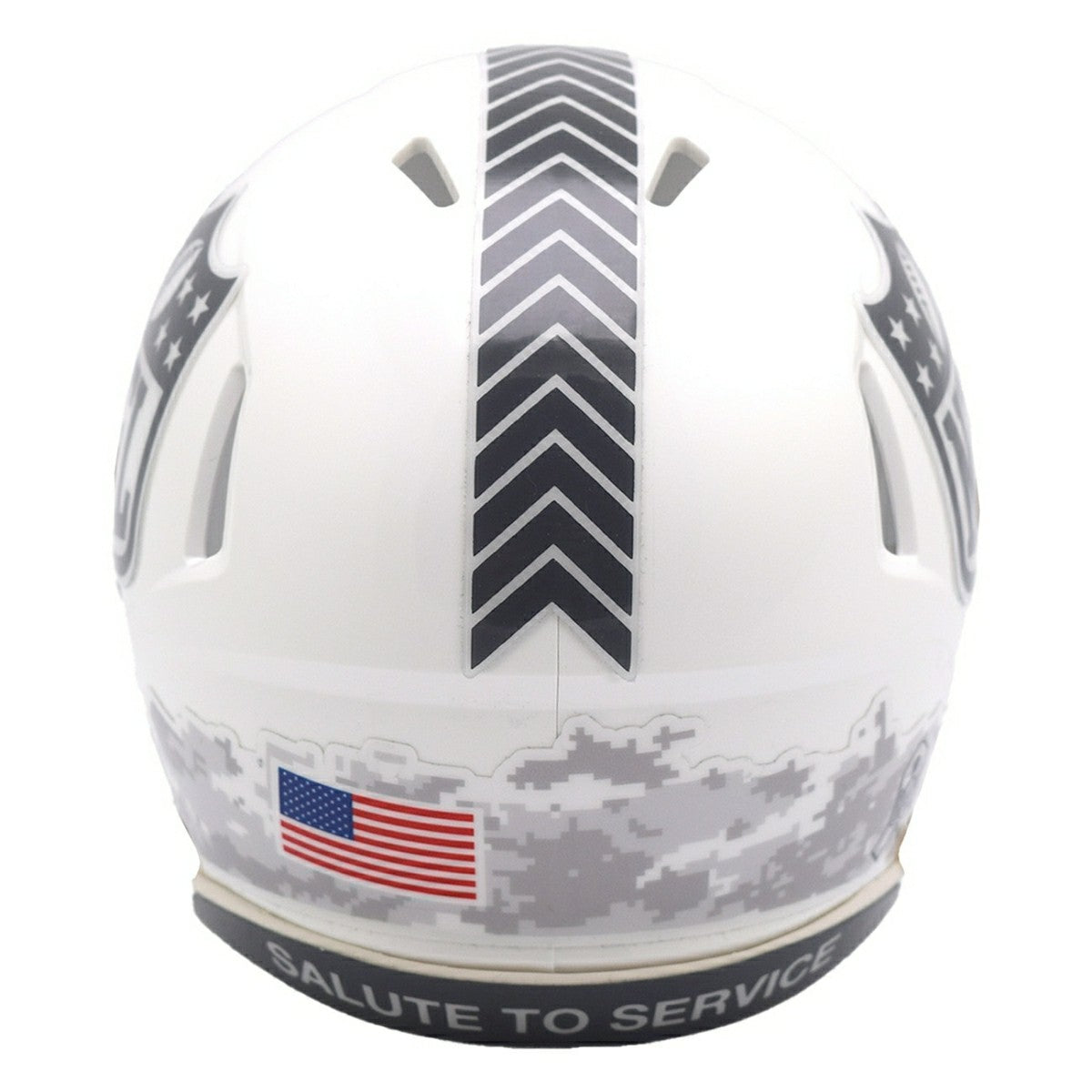 Dallas Cowboys 2024 Salute to Service NFL Speed Mini Helmet Lifestyle