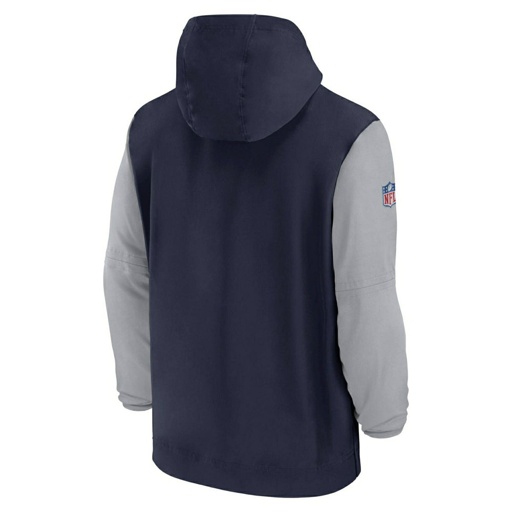 Dallas Cowboys 2024 NFL Sideline Pre-Game Nike Lightweight Player Jacket Navy Lifestyle