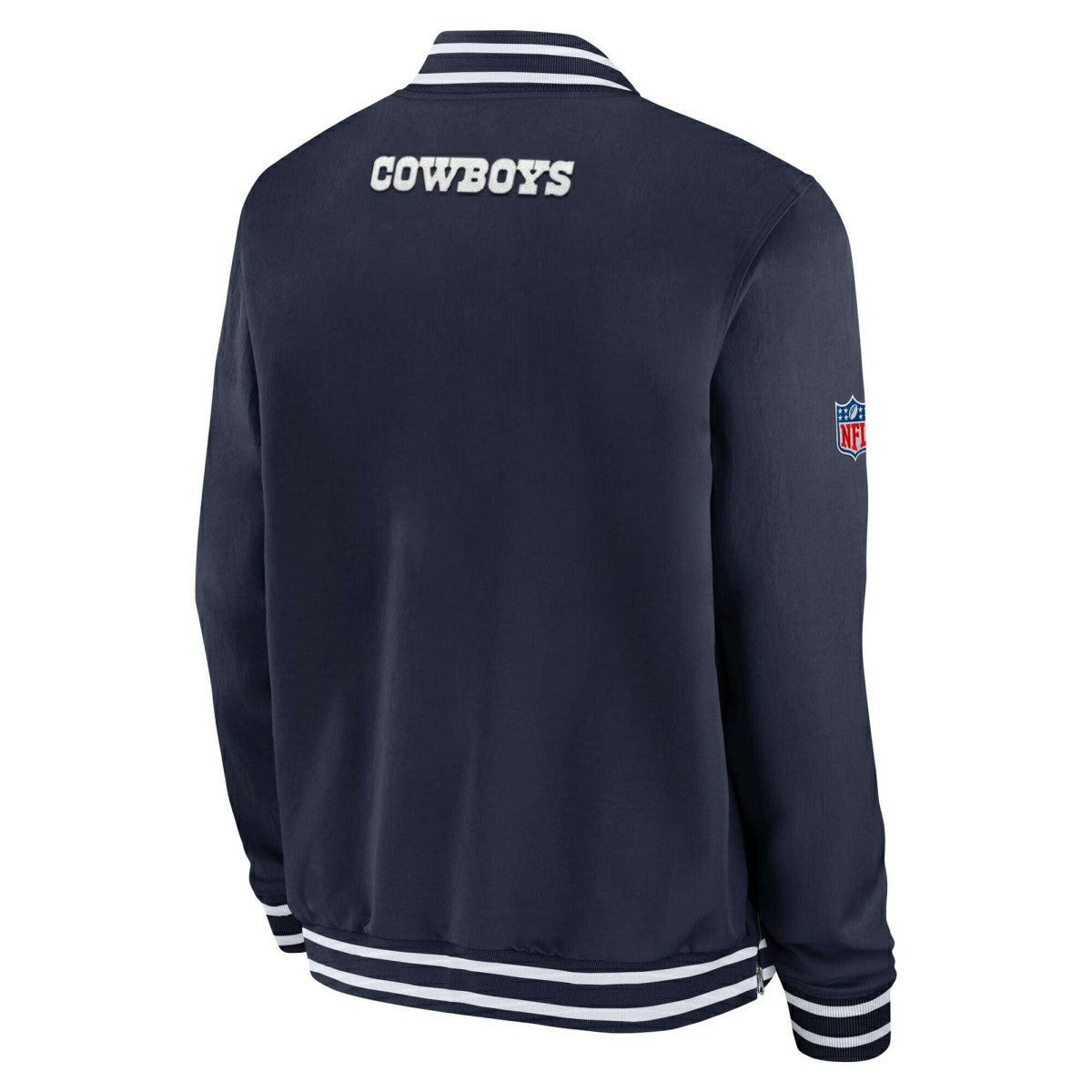 Dallas Cowboys NFL Sideline Nike Coach Bomber Jacket Taass for sale