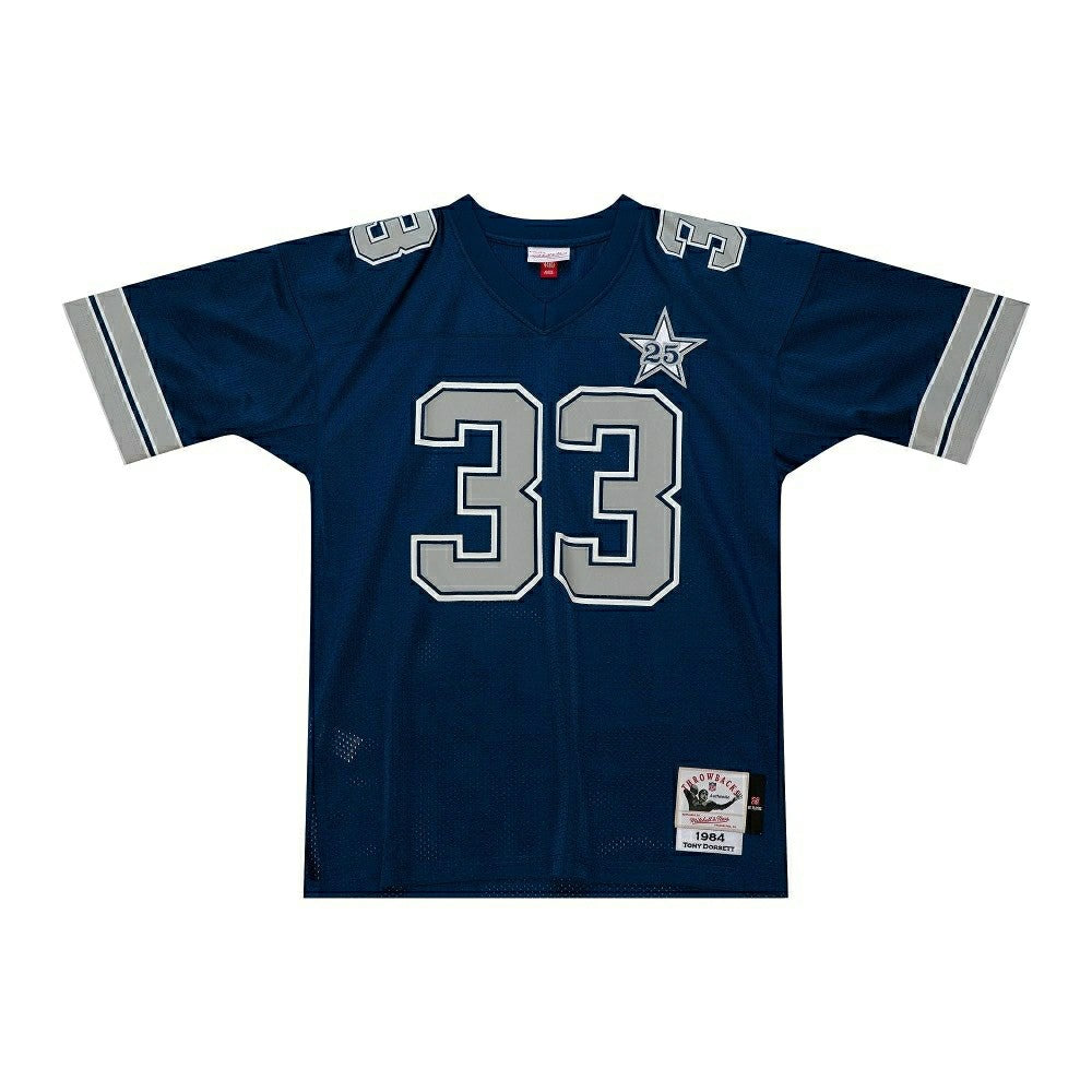 Tony Dorsett #33 Dallas Cowboys 1984 Mitchell & Ness Authentic NFL Jersey Navy Classic