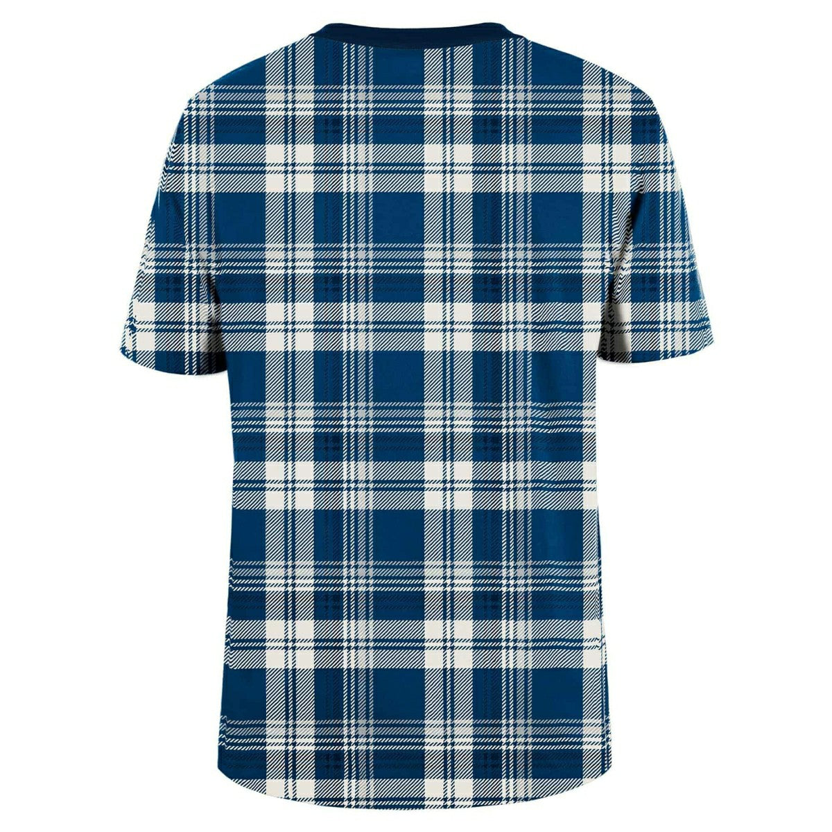 Dallas Cowboys Plaid 2024 New Era 3rd Down NFL T-Shirt Navy Fashion