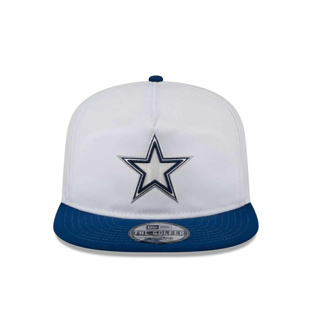 Dallas Cowboys 2024 NFL Training Camp New Era Golfer Snapback Cap White Taass for sale
