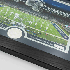 Dallas Cowboys Team Stadium Silver Coin Framed NFL Photo Fashion