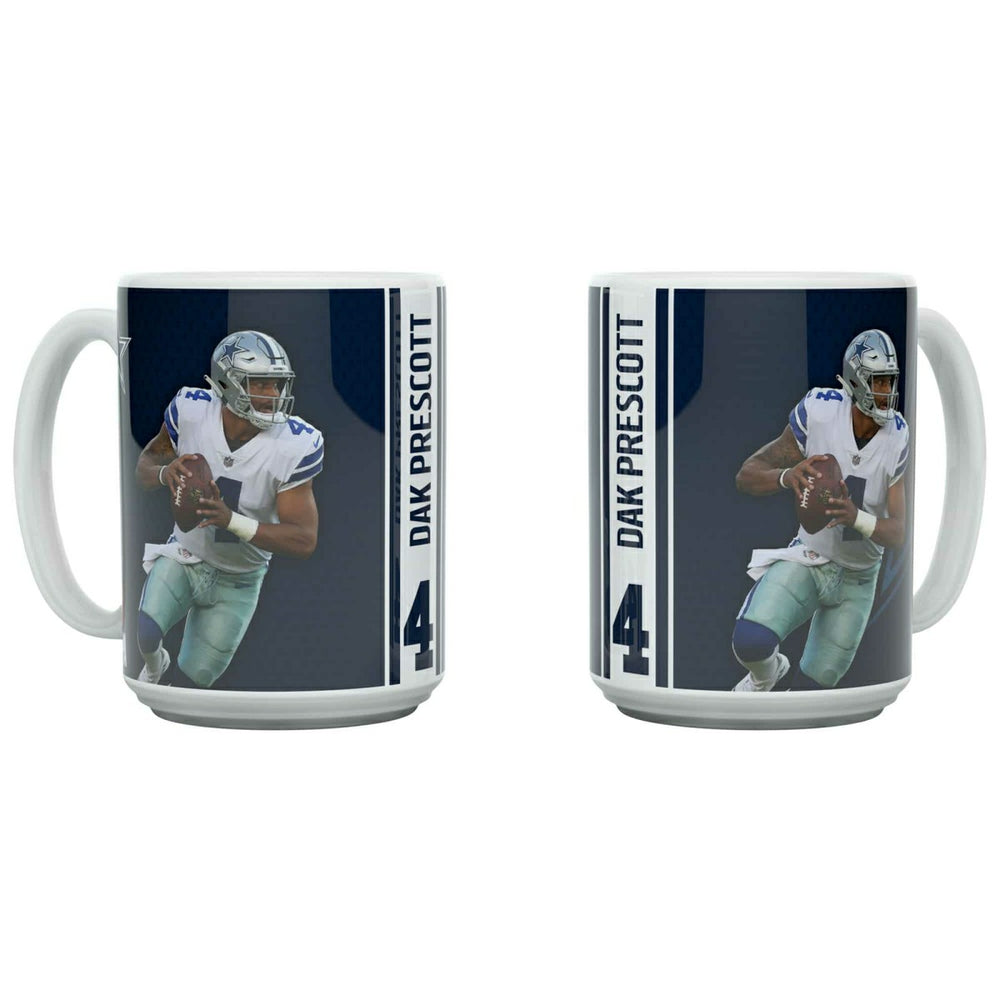 Dak Prescott Dallas Cowboys Jumbo Mug (450 ml) Taass sale