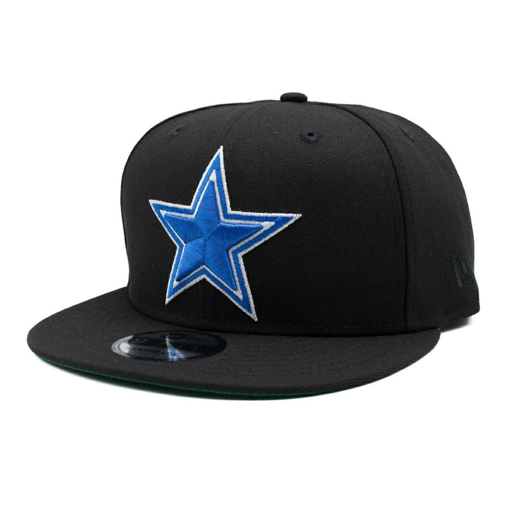 Dallas Cowboys NFL 75th Anniversary New Era 9FIFTY Snapback NFL Cap Black Taass US