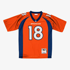 Peyton Manning #18 Denver Broncos Throwback NFL Jersey Orange Fashion