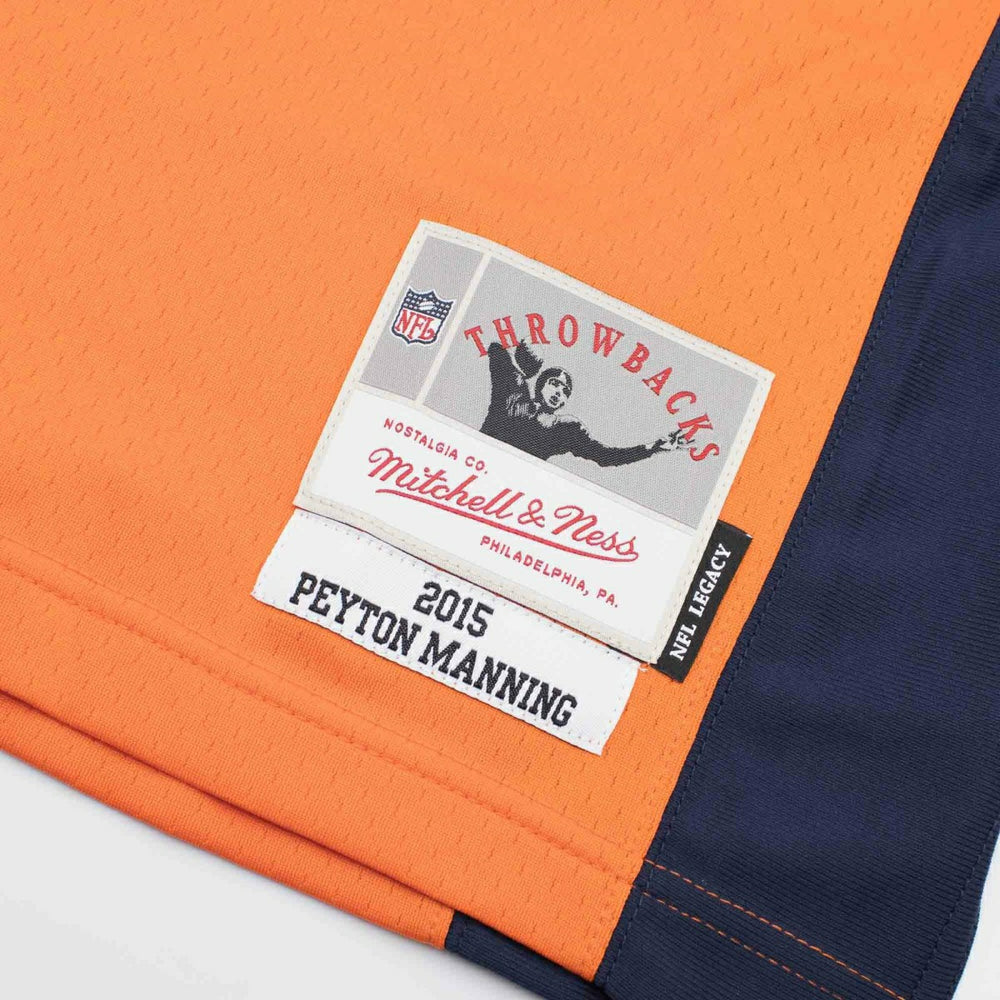 Peyton Manning #18 Denver Broncos Throwback NFL Jersey Orange Fashion