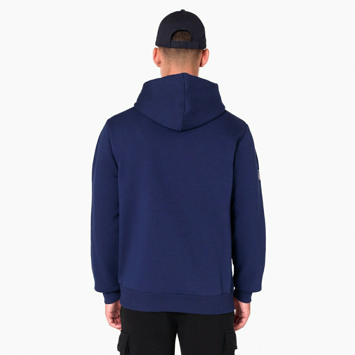 Denver Broncos Logo Hoodie New Era NFL Sweatshirt Navy Classic