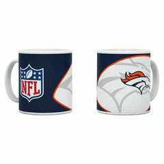 Denver Broncos Shadow Logo & Shield NFL Mug (330 ml) Taass for sale