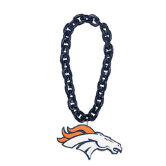 Denver Broncos Big Logo NFL Fan Chain Lifestyle