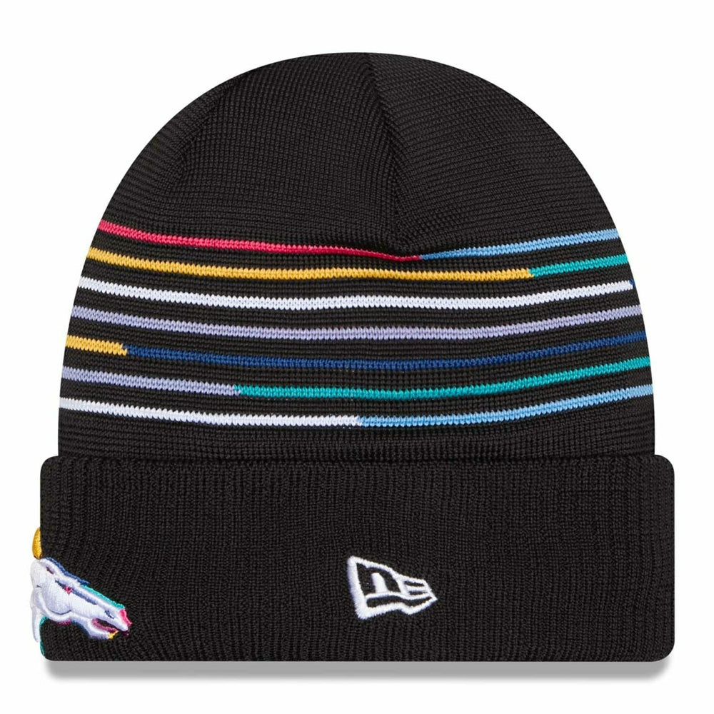Denver Broncos 2025 NFL Crucial Catch New Era Knit Hat Lifestyle