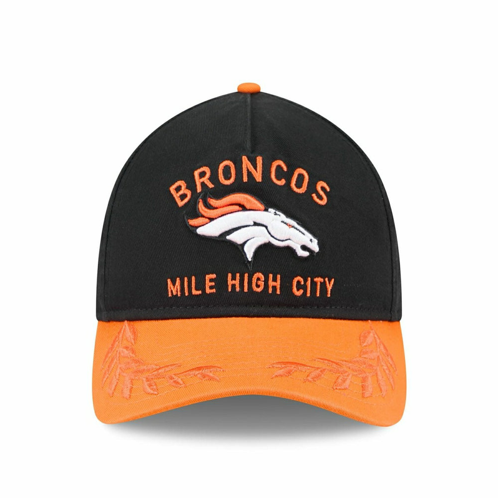 Denver Broncos 2025 NFL Draft 9TWENTY A-Frame Adjustable Cap Black Taass US