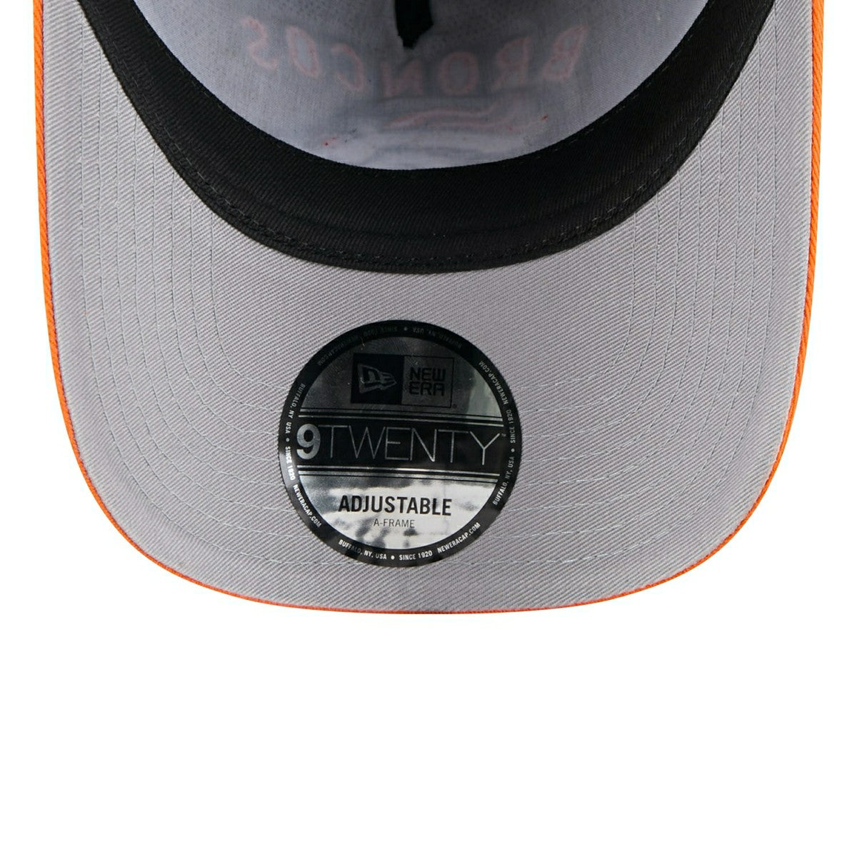 Denver Broncos 2025 NFL Draft 9TWENTY A-Frame Adjustable Cap Black Taass US