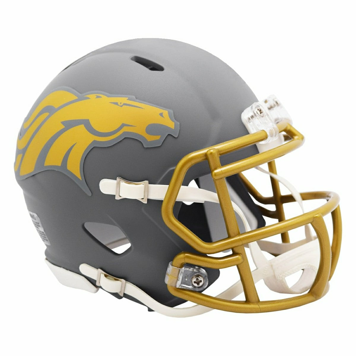 Denver Broncos Slate Alternate NFL Speed Mini Helmet Fashion