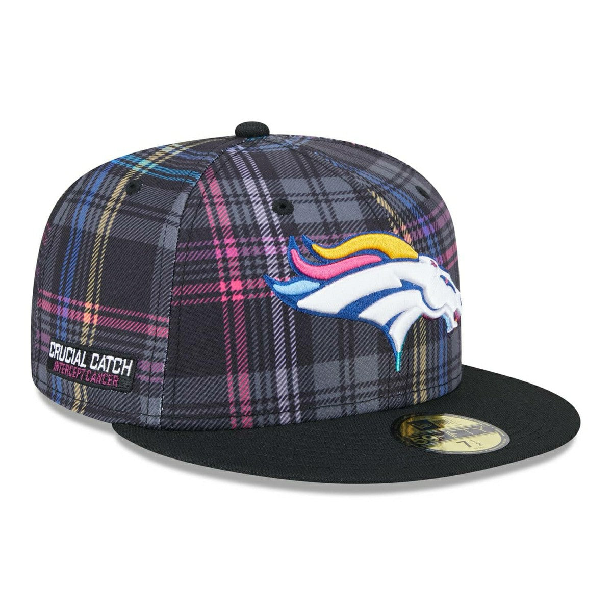 Denver Broncos 2024 NFL Crucial Catch New Era 59FIFTY Fitted Cap Taass sale