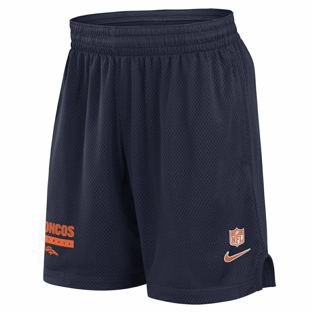 Denver Broncos 2024 NFL Sideline Mesh Nike Dri-FIT Shorts Navy Classic