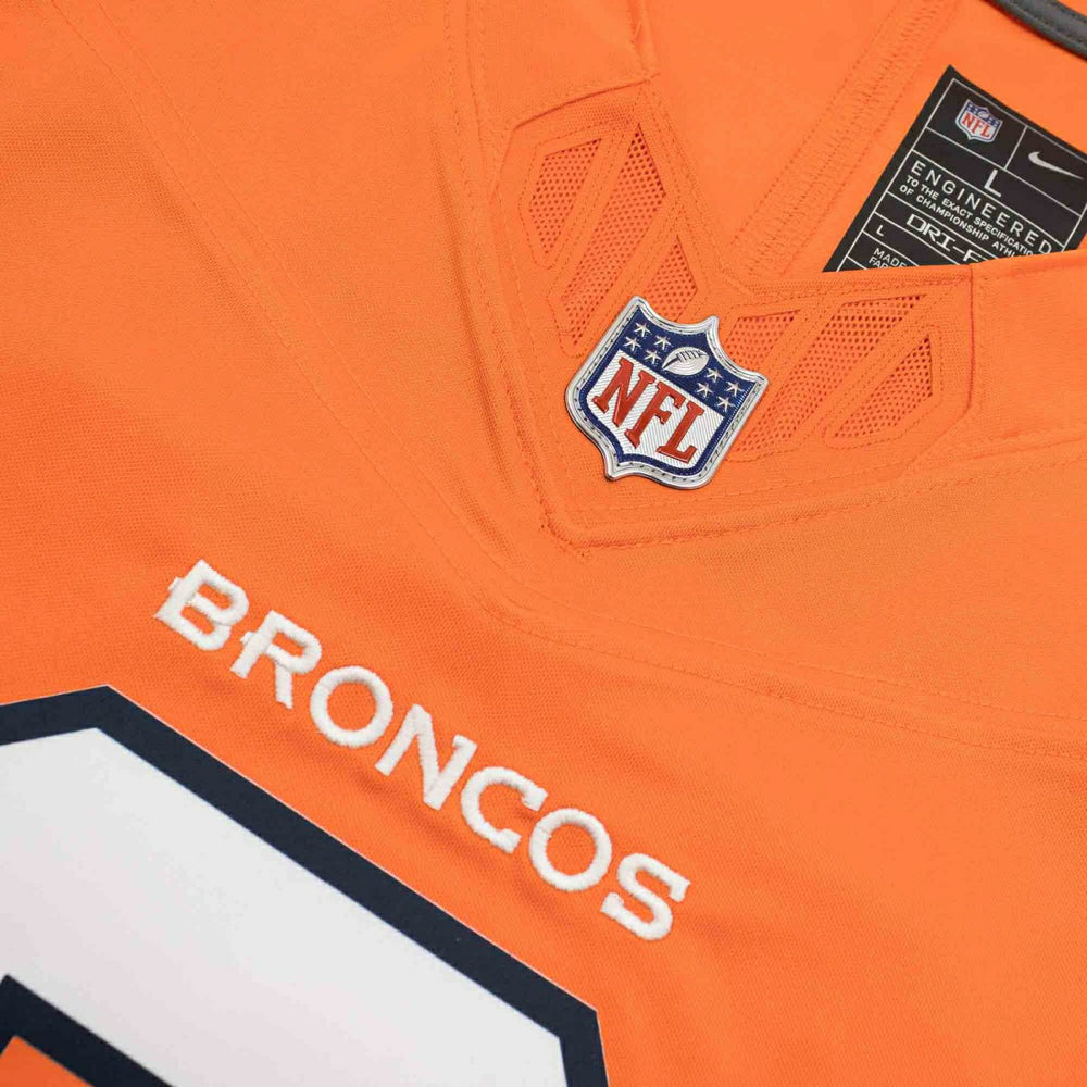 Russell Wilson #3 Denver Broncos Alternate Nike Vapor F.U.S.E. Limited NFL Jersey Orange Taass US
