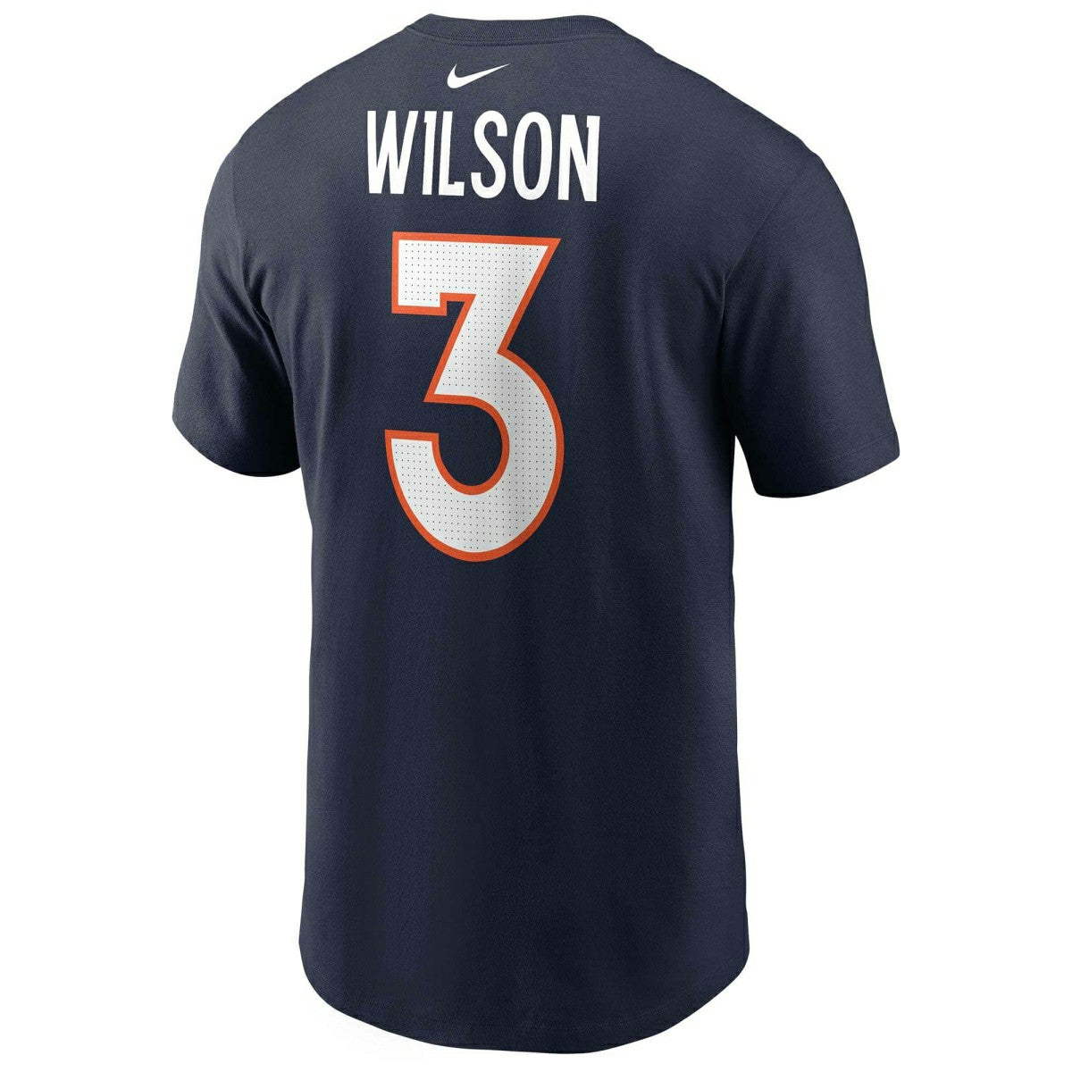 Russell Wilson #3 Denver Broncos Nike Player NFL T-Shirt Navy Fashion