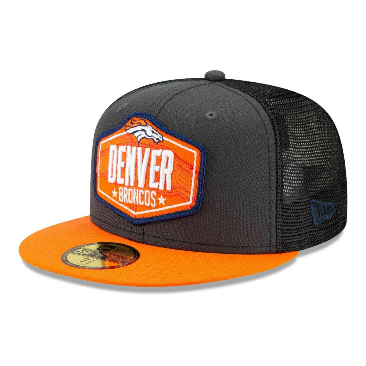 Denver Broncos Official 2021 NFL Draft New Era 59FIFTY Fitted Cap Fashion