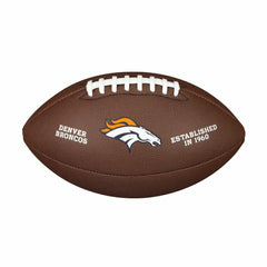 Denver Broncos Backyard Wilson Full Size NFL Football Taass for sale