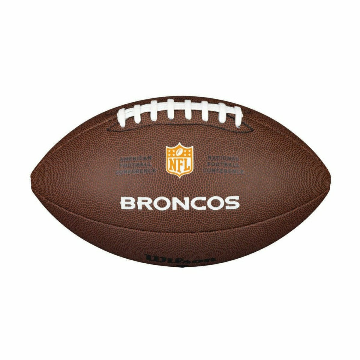 Denver Broncos Backyard Wilson Full Size NFL Football Taass for sale