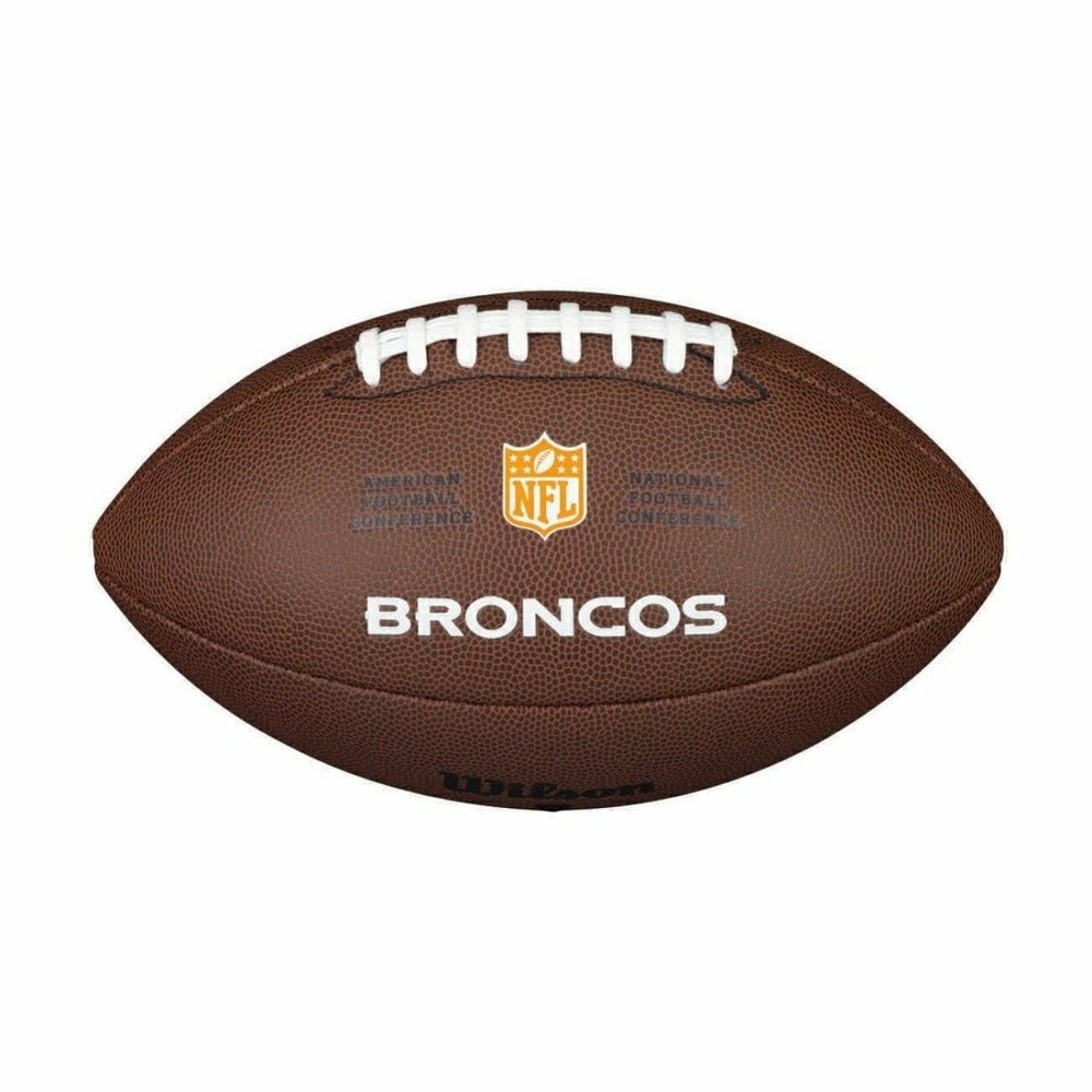 Denver Broncos Backyard Wilson Full Size NFL Football Taass for sale