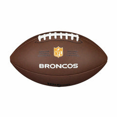 Denver Broncos Backyard Wilson Full Size NFL Football Taass for sale