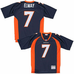 John Elway #7 Denver Broncos Legacy Throwback NFL Jersey Navy Classic