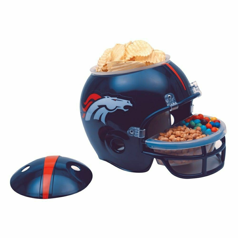 Denver Broncos Football NFL Snack Helmet Fashion