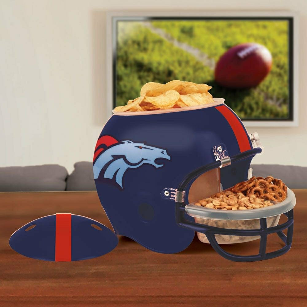 Denver Broncos Football NFL Snack Helmet Fashion