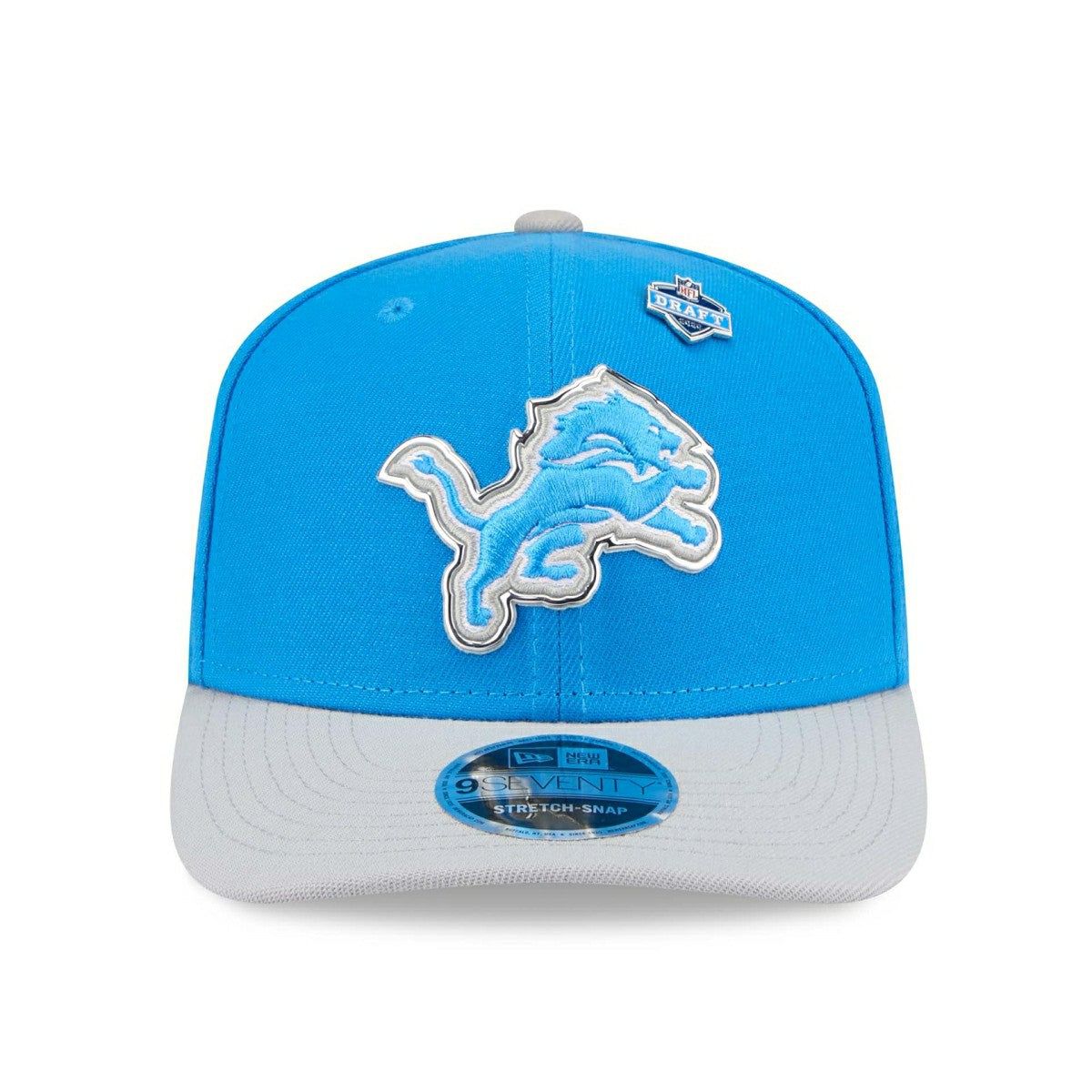 Detroit Lions 2026 NFL Draft 9SEVENTY Stretch-Snap Cap Taass sale