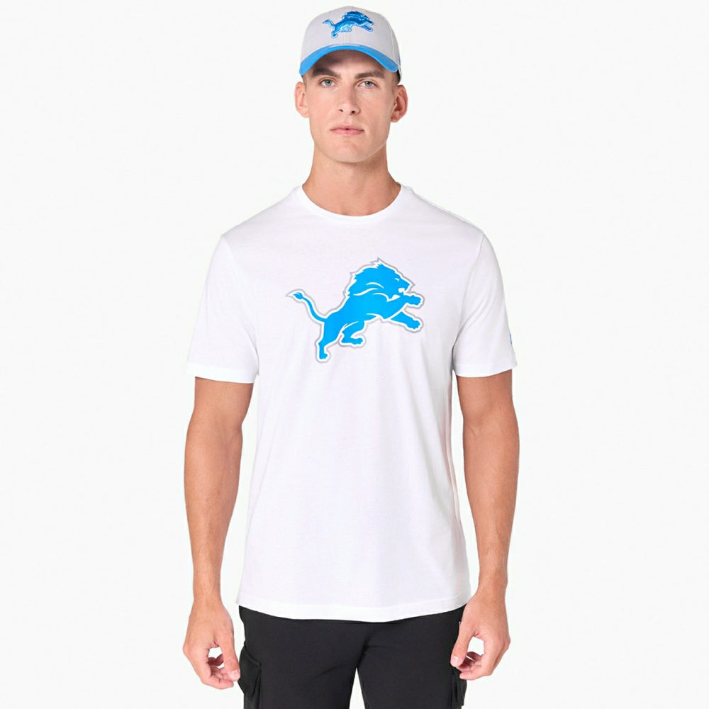 Detroit Lions Team Logo Football NFL T-Shirt Lifestyle