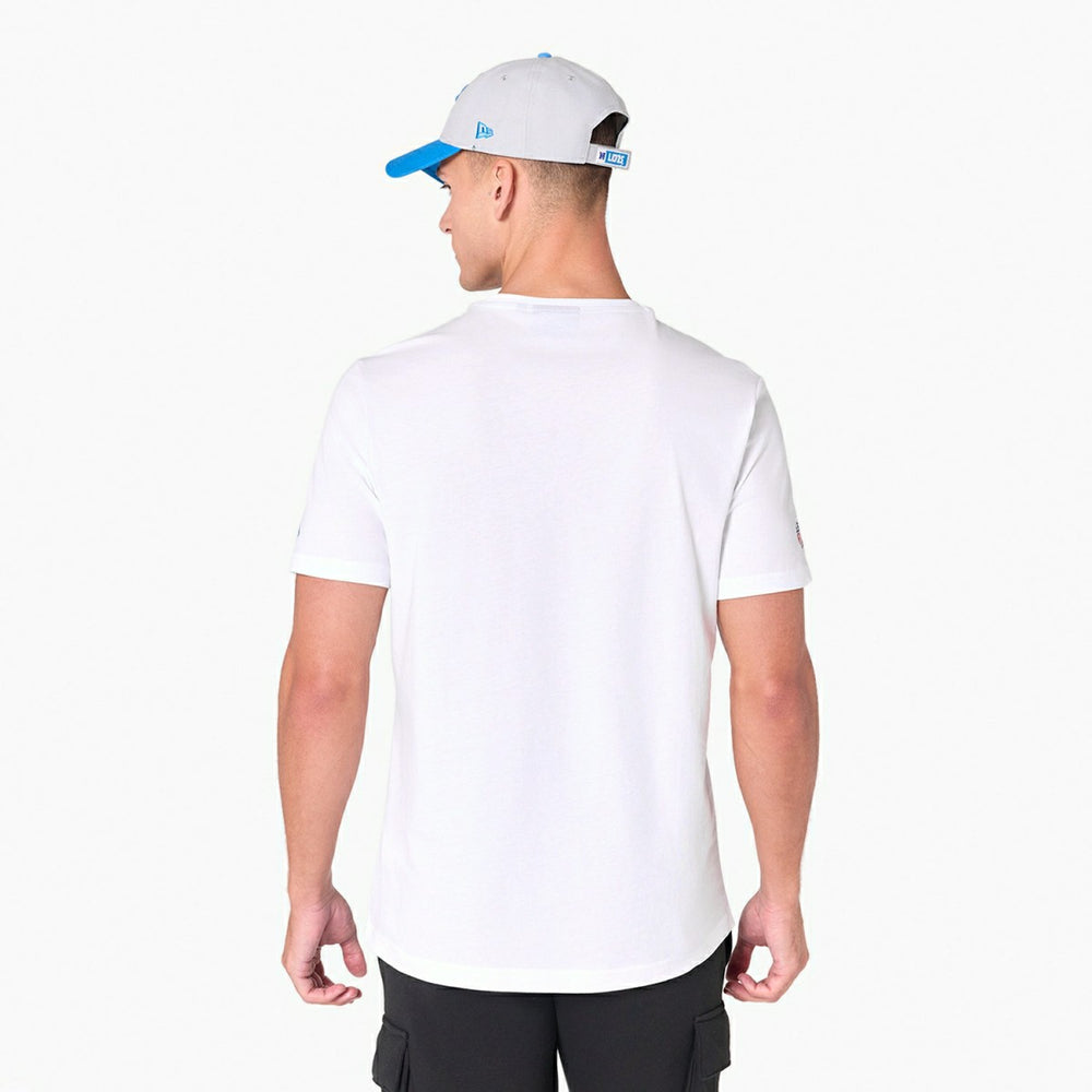 Detroit Lions Team Logo Football NFL T-Shirt Lifestyle
