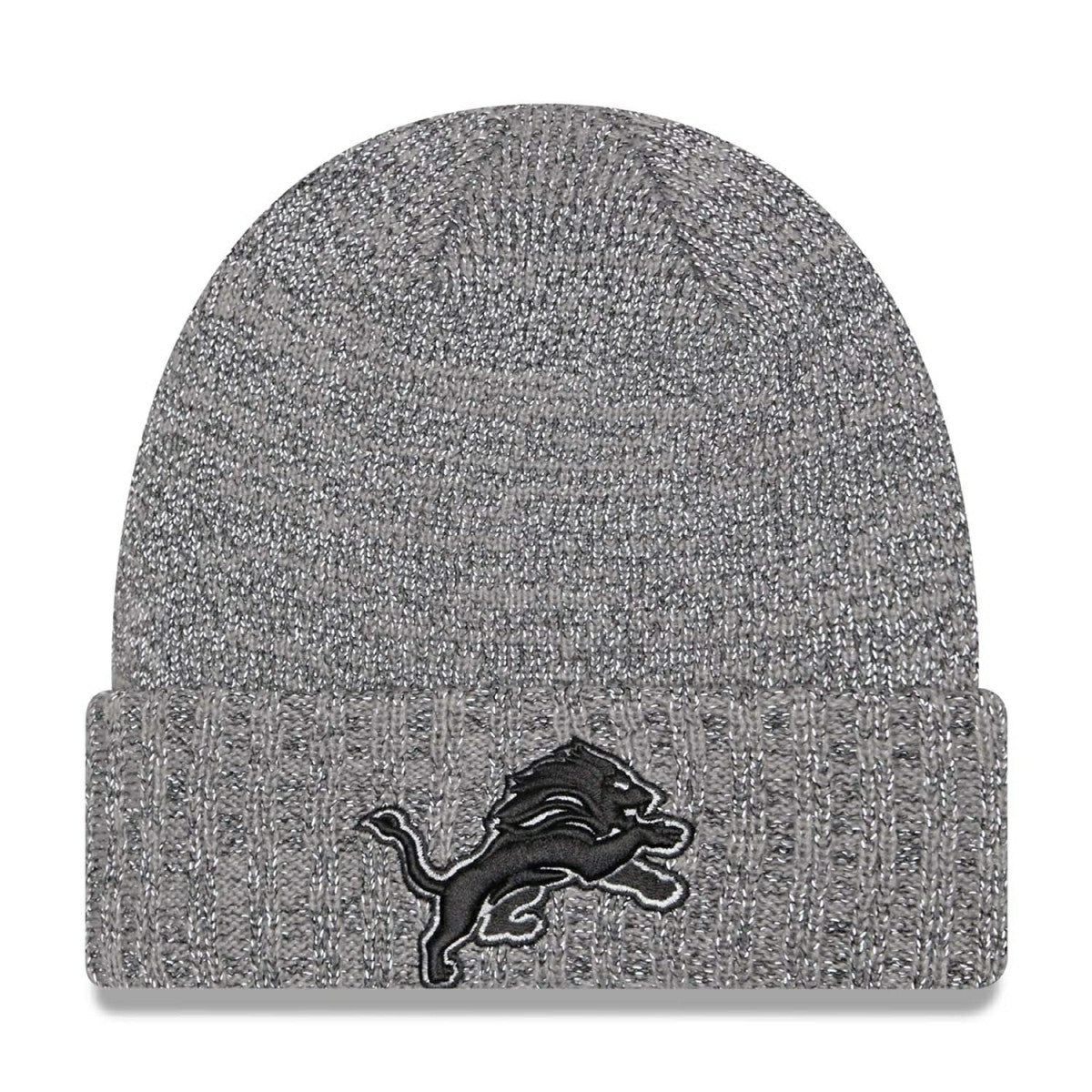 Detroit Lions Reflective NFL Beanie Gray Fashion