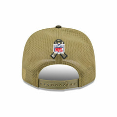 Detroit Lions 2025 NFL Salute to Service 9SEVENTY Trucker Snapback Cap Olive Taass sale