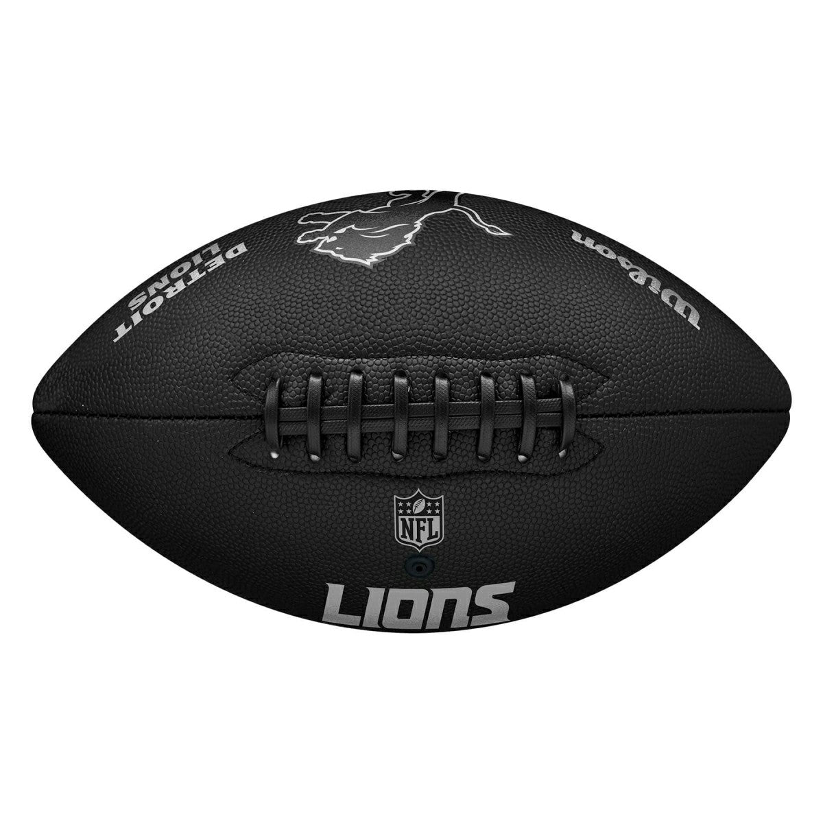 Detroit Lions Wilson Metallic Premiere Full Size NFL Football Classic