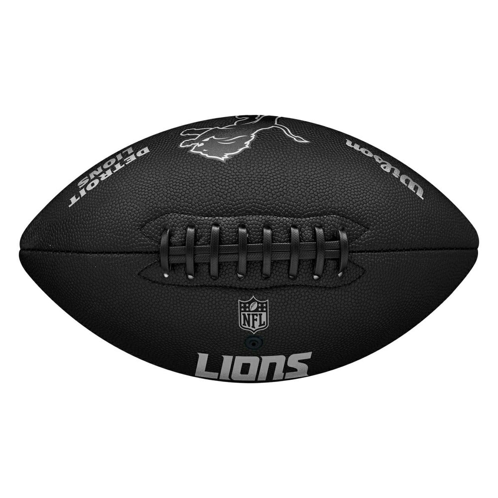 Detroit Lions Wilson Metallic Premiere Full Size NFL Football Classic