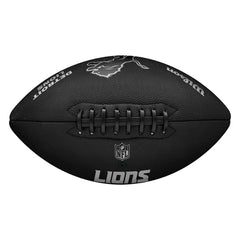 Detroit Lions Wilson Metallic Premiere Full Size NFL Football Classic