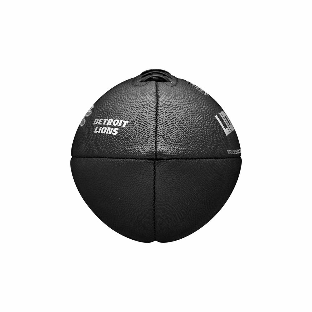 Detroit Lions Wilson Metallic Premiere Full Size NFL Football Classic