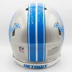 Detroit Lions Riddell Authentic NFL Speed Full Size Helmet Lifestyle
