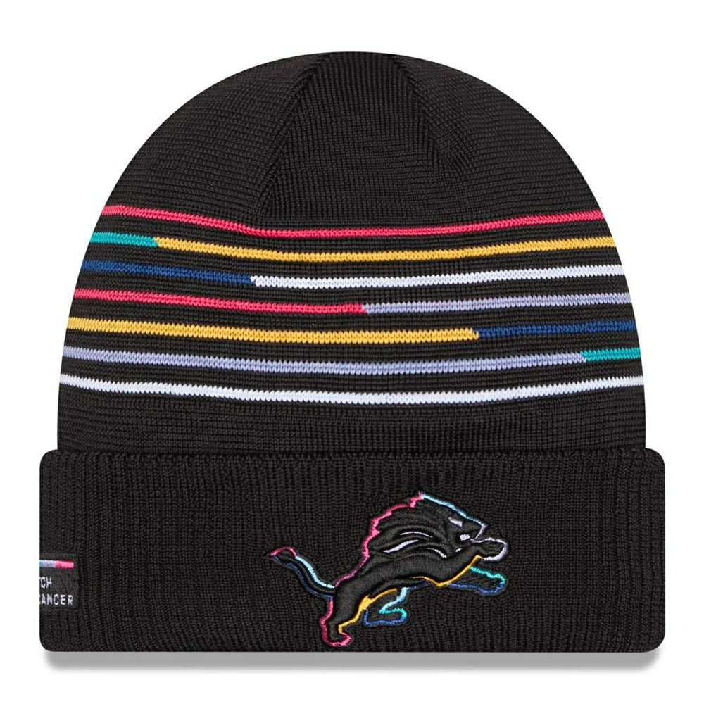Detroit Lions 2025 NFL Crucial Catch New Era Knit Hat Taass sale