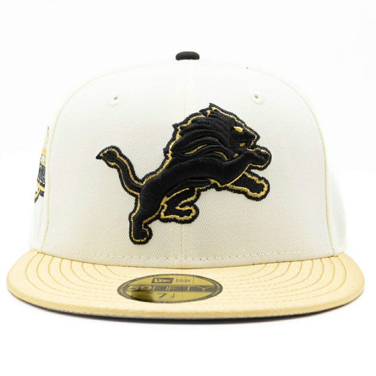 Detroit Lions 2004 Pro Bowl 59FIFTY Fitted NFL Cap Chrome Gold Taass sale