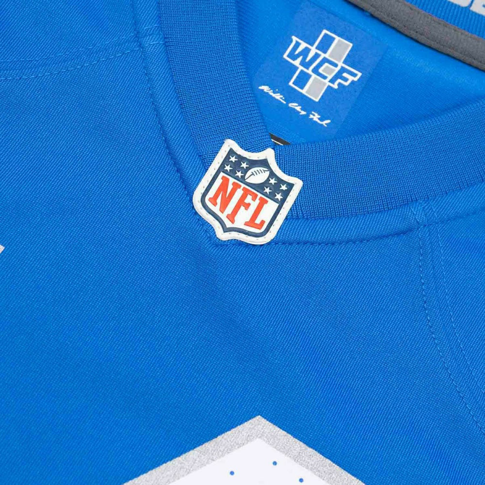 Amon-Ra St. Brown #14 Detroit Lions Game NFL Jersey Blue (YOUTH) Classic