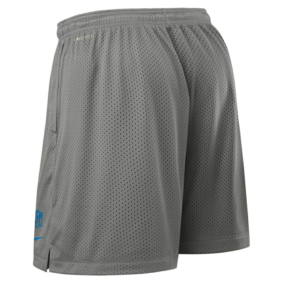 Detroit Lions 2025 NFL Sideline Reversible Mesh Nike Dri-FIT Shorts Gray Fashion