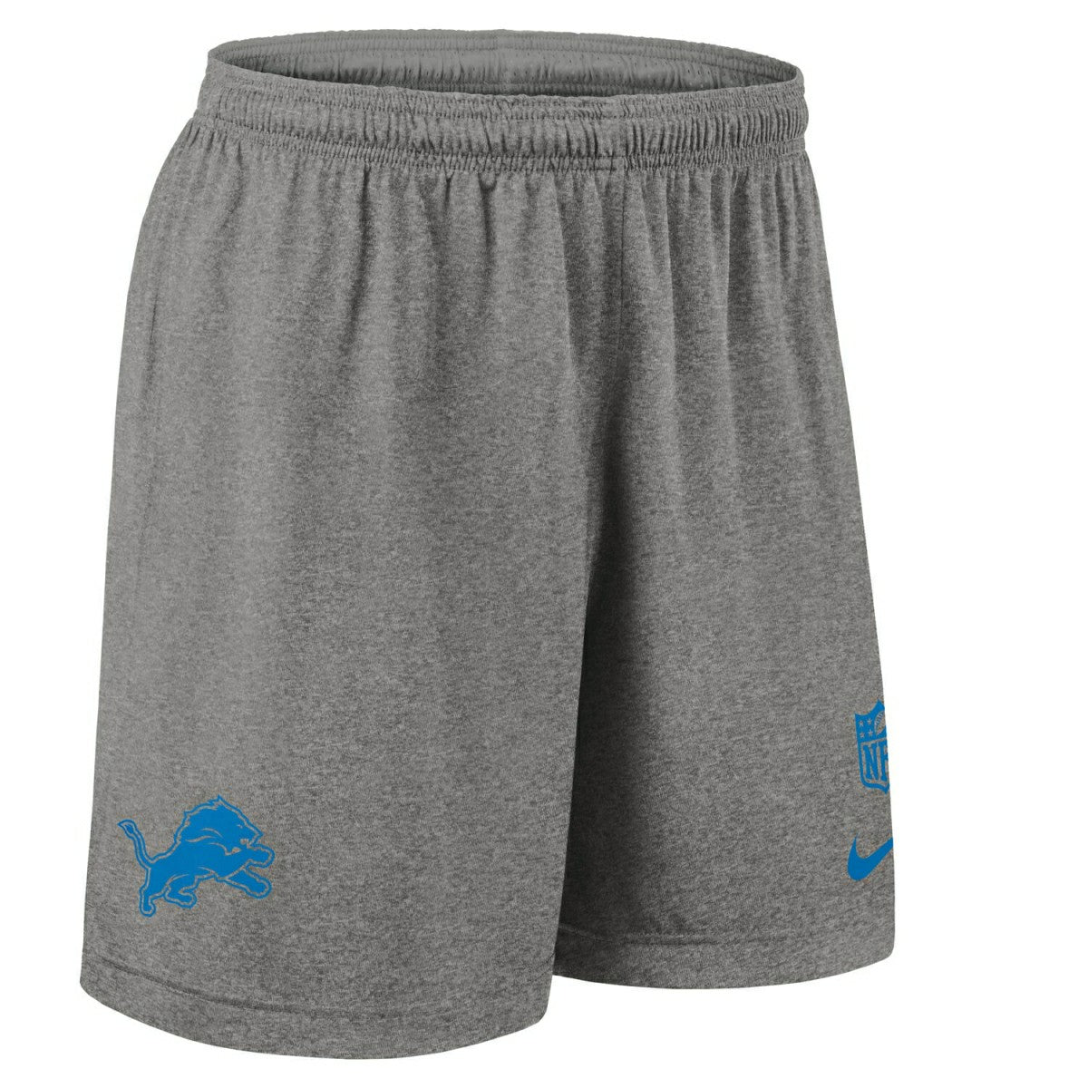 Detroit Lions 2025 NFL Sideline Reversible Mesh Nike Dri-FIT Shorts Gray Fashion