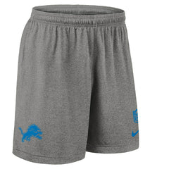 Detroit Lions 2025 NFL Sideline Reversible Mesh Nike Dri-FIT Shorts Gray Fashion