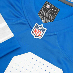 Amon-Ra St. Brown #14 Detroit Lions Nike Game NFL Jersey Blue Taass sale